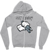 mickey mouse gangster get money Zipper Hoodie