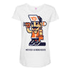 never surrender Maternity Scoop Neck T-shirt