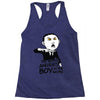 angriest boy in the world Racerback Tank