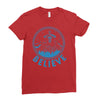 alien up Ladies Fitted T-Shirt