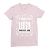 vintage made in 1959 perfectly aged a living legend Ladies Fitted T-Shirt