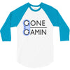 gone gamin logo 3/4 Sleeve Shirt