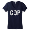 political Women's V-Neck T-Shirt