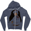 plumber in the style of rembrandt Zipper Hoodie