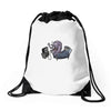 monster found something better Drawstring Bags