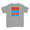 bush clinton large Youth Tee