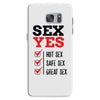 SEX YES HOT SEX SAFE SEX GREAT SEX Samsung Galaxy S7