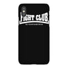 fight club rule 1 you do not mention fight club iPhoneX Case