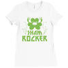 sham rocker shamrock Ladies Fitted T-Shirt