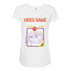 video game the game Maternity Scoop Neck T-shirt
