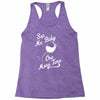 sip me baby one more time wine glass Racerback Tank