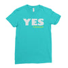 yes i know Ladies Fitted T-Shirt