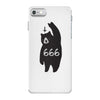 Black Bear Metal iPhone 7 Case