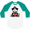 pirate panda 3/4 Sleeve Shirt