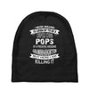 Super Cool Pops Of A Freaking Awesome Granddaughter Baby Beanies
