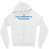 being awesome Zipper Hoodie