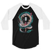 the girl and the dragon 3/4 Sleeve Shirt