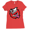 ghost blast Ladies Fitted T-Shirt