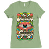 modern grafikdesign Ladies Fitted T-Shirt