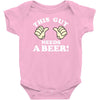 This Guy Needs a Beer Baby Onesie