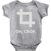 oh crop Baby Onesie