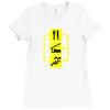 eat sleep run running marathon training athlete triathalon shirt t shi Ladies Fitted T-Shirt