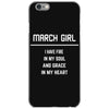 March Girl iPhone 6/6s Case