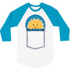 personal sun 3/4 Sleeve Shirt