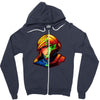 faces of aran clearance Zipper Hoodie