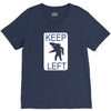 keep left shark V-Neck Tee
