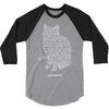 schr&ouml;dinger&rsquo;s equation 3/4 Sleeve Shirt