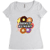 Donut Hungry Women's Triblend Scoop T-shirt