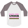 Baby Girl Under Construction 3/4 Sleeve Shirt