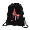 pin up girl Drawstring Bags