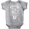 guitar shirts f chord Baby Onesie