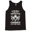 The Title Firefighter Not Earned From Fancy Degree Tank Top