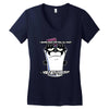 master shake demon Women's V-Neck T-Shirt