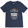 Smart Good Looking History Teacher Doesnt Get Better Than V-Neck Tee