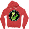 CUTE SNAKE Zipper Hoodie