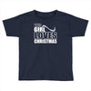 this girl loves christmas Toddler T-shirt