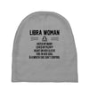 Libra Woman Baby Beanies