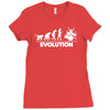 drummer evolution Ladies Fitted T-Shirt