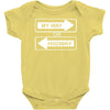 my way or highway Baby Onesie