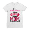 running mom Ladies Fitted T-Shirt