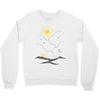 on the top (mountain) Crewneck Sweatshirt