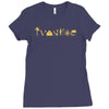 scout camp Ladies Fitted T-Shirt