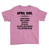 Super April Girl Youth Tee