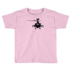 military attach helicopter gunship Toddler T-shirt