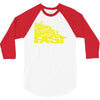 going downhill fast cycling 3/4 Sleeve Shirt