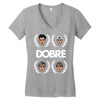 Dobre Brothers Women's V-Neck T-Shirt